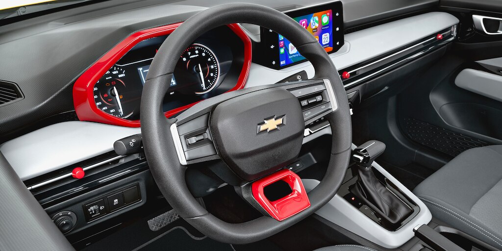 Accesorios funcionales para el interior de tu nuevo Chevrolet Hatchback  Aveo 2025