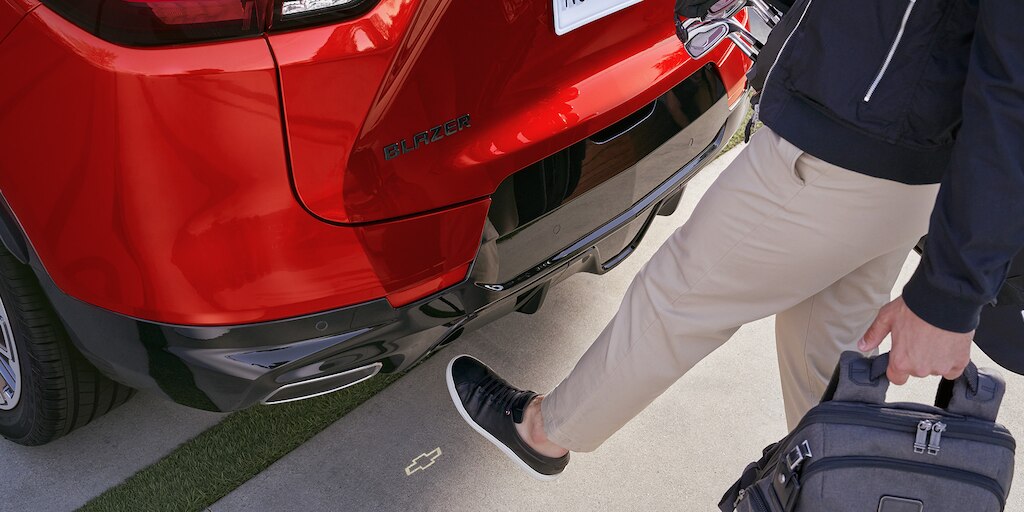 Espacio en cajuela para Chevrolet Blazer 2025, diseñada para adaptarse a tu vida